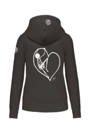 Women's hoodie "Pina" FEDRA ZIP - Image 6