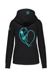 Women's hoodie "Pina" FEDRA ZIP