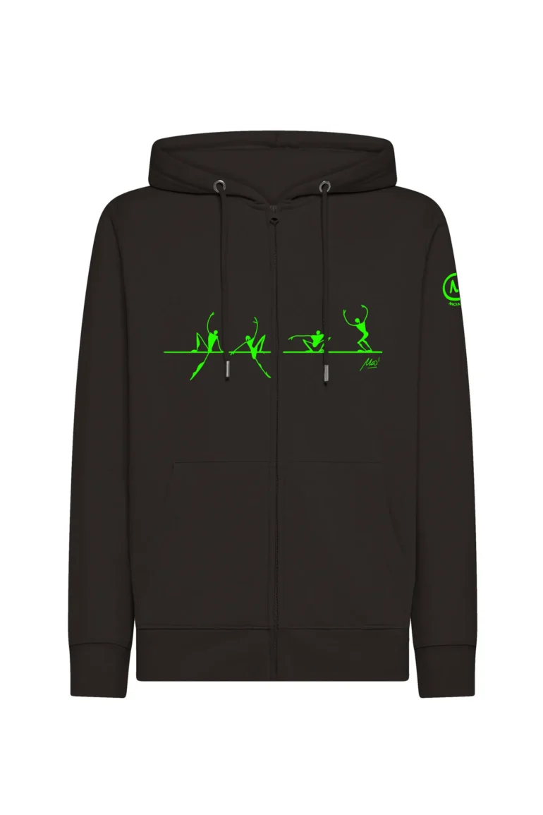 Sweat à capuche unisexe "Slackline" NAVAJO ZIP