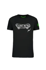 T-shirt Homme skate "I love my old" HASH ORGANIC