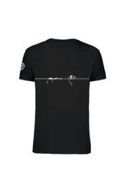 Men's Slackline t-shirt black HASH ORGANIC