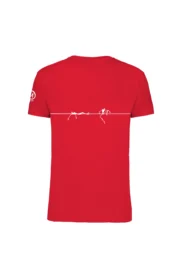 Men's Slackline t-shirt red HASH ORGANIC