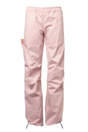 women's sport climbing pants - light pink - stretch cotton - VIOLET MONVIC