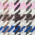 lana pied de poule 02 rosa blu marrone