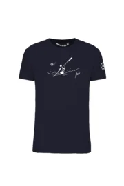 t-shirt canoa uomo - navy CANOA HASH MONVIC