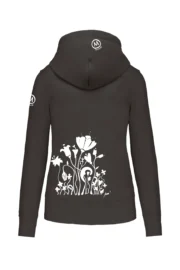 Women’s zip hoodie "Forest" FEDRA ZIP - Image 6
