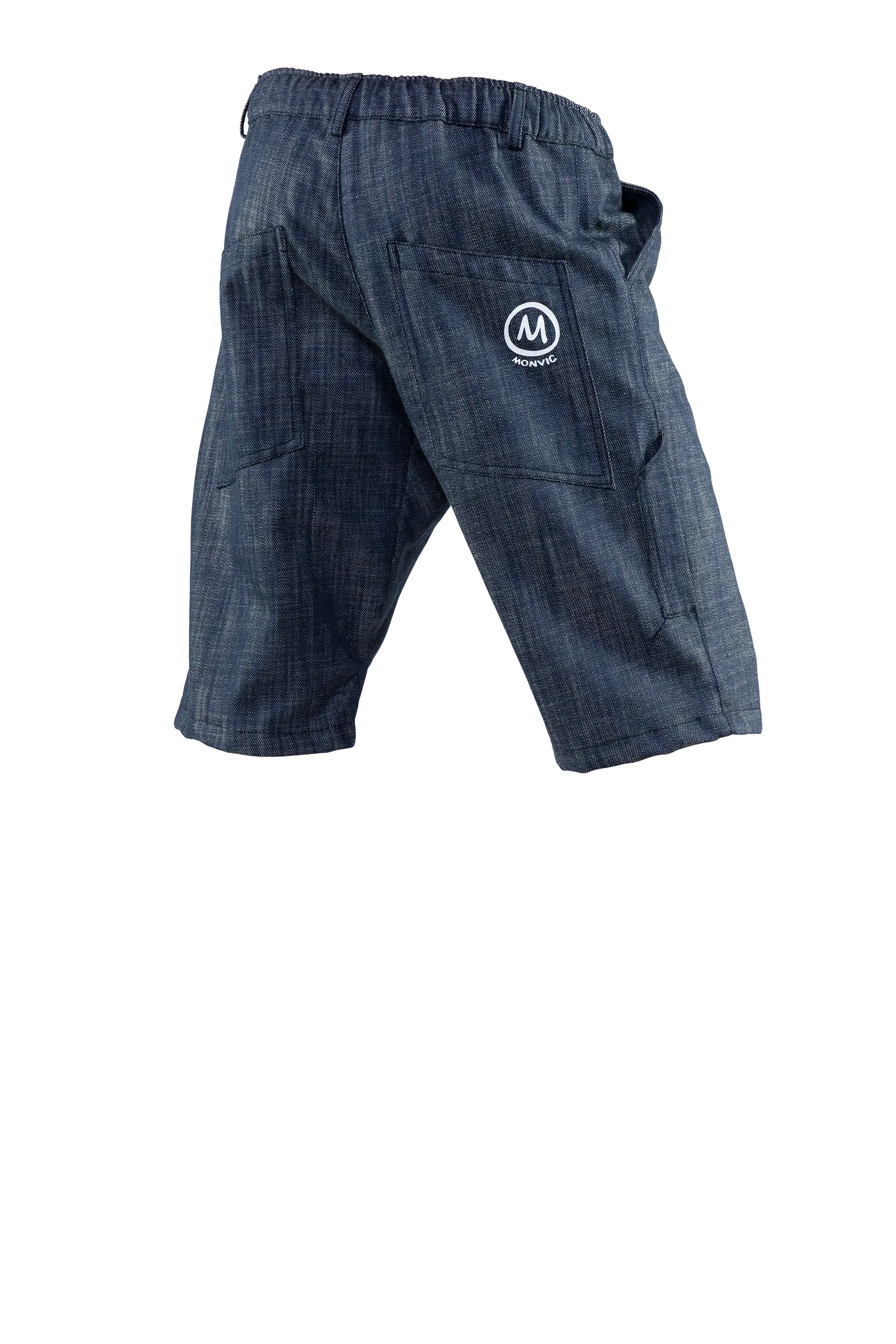 Short en jean homme ALO en denim coloré bleu – Monvic