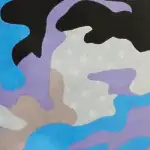 camo lilac/black/cyan