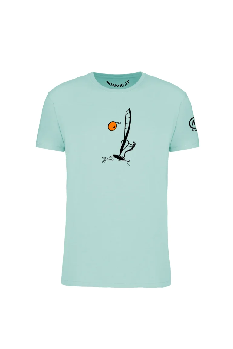 T-shirt planche à voile homme "Wind" HASH ORGANIC
