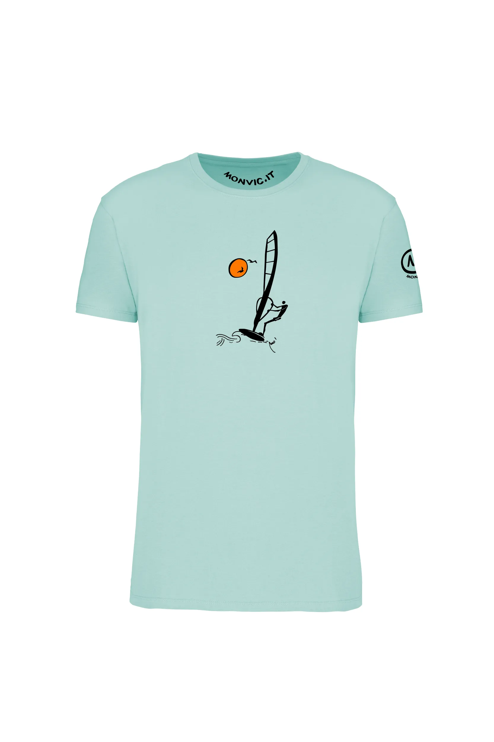 T-shirt planche à voile homme "Wind" HASH ORGANIC T-shirt planche à voile homme "Wind" HASH ORGANIC